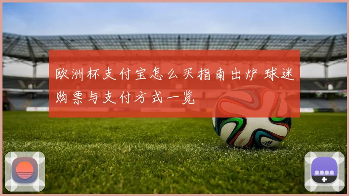欧洲杯支付宝怎么买指南出炉 球迷购票与支付方式一览